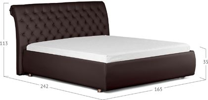 Кровать двуспальная Эрмитаж Модель 587