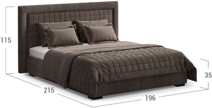 Кровать двуспальная MOON 1002б